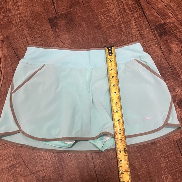 Nike Dri-FIT Gray and Aqua Athletic Skort Size S - Picture 9 of 9